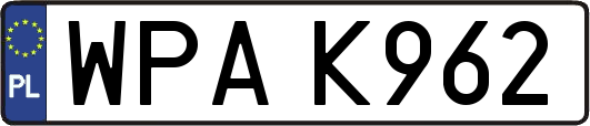 WPAK962