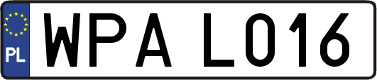WPAL016