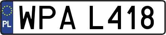 WPAL418