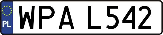 WPAL542