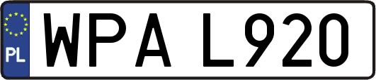 WPAL920