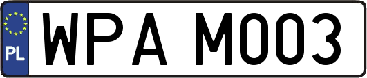 WPAM003
