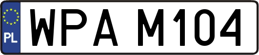 WPAM104