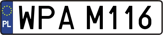 WPAM116