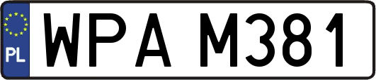 WPAM381