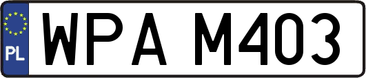 WPAM403