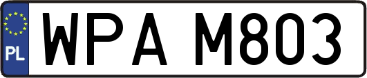 WPAM803