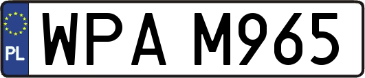 WPAM965