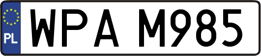 WPAM985