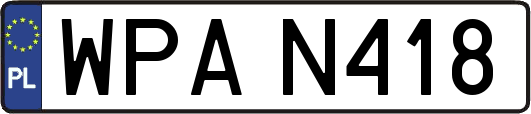 WPAN418