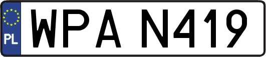 WPAN419