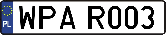 WPAR003