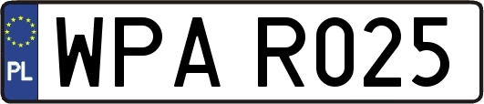 WPAR025