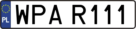 WPAR111