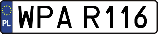 WPAR116