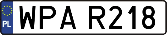 WPAR218
