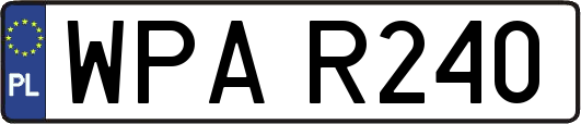 WPAR240