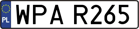WPAR265