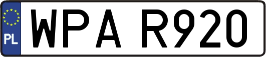 WPAR920