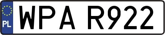 WPAR922