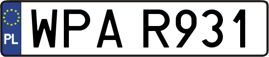 WPAR931
