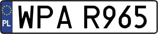 WPAR965