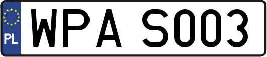 WPAS003