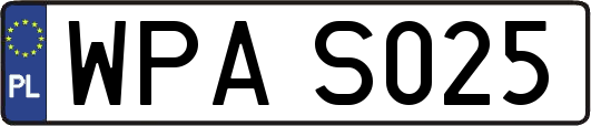 WPAS025