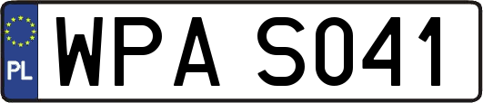 WPAS041