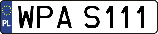 WPAS111