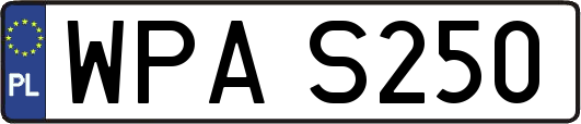 WPAS250