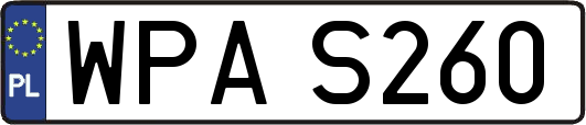WPAS260