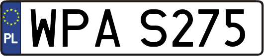 WPAS275