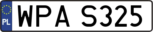 WPAS325