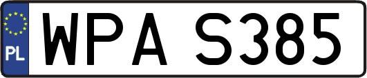 WPAS385