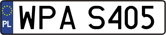 WPAS405