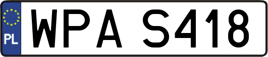 WPAS418