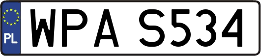 WPAS534