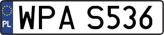 WPAS536