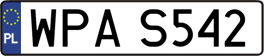 WPAS542