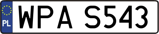 WPAS543
