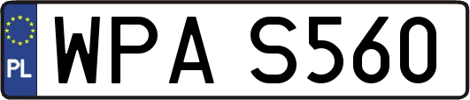 WPAS560