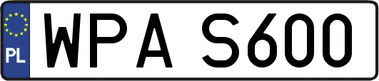 WPAS600