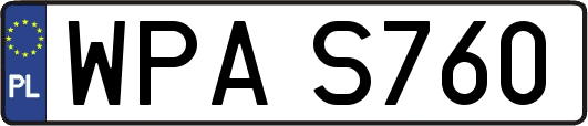 WPAS760