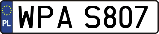 WPAS807