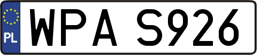 WPAS926
