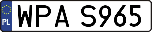 WPAS965