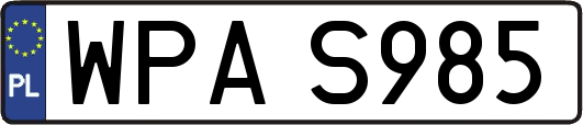 WPAS985