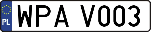 WPAV003