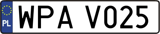 WPAV025